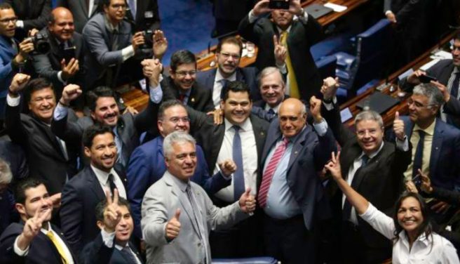 Senador Davi Alcolumbre é eleito presidente do Senado